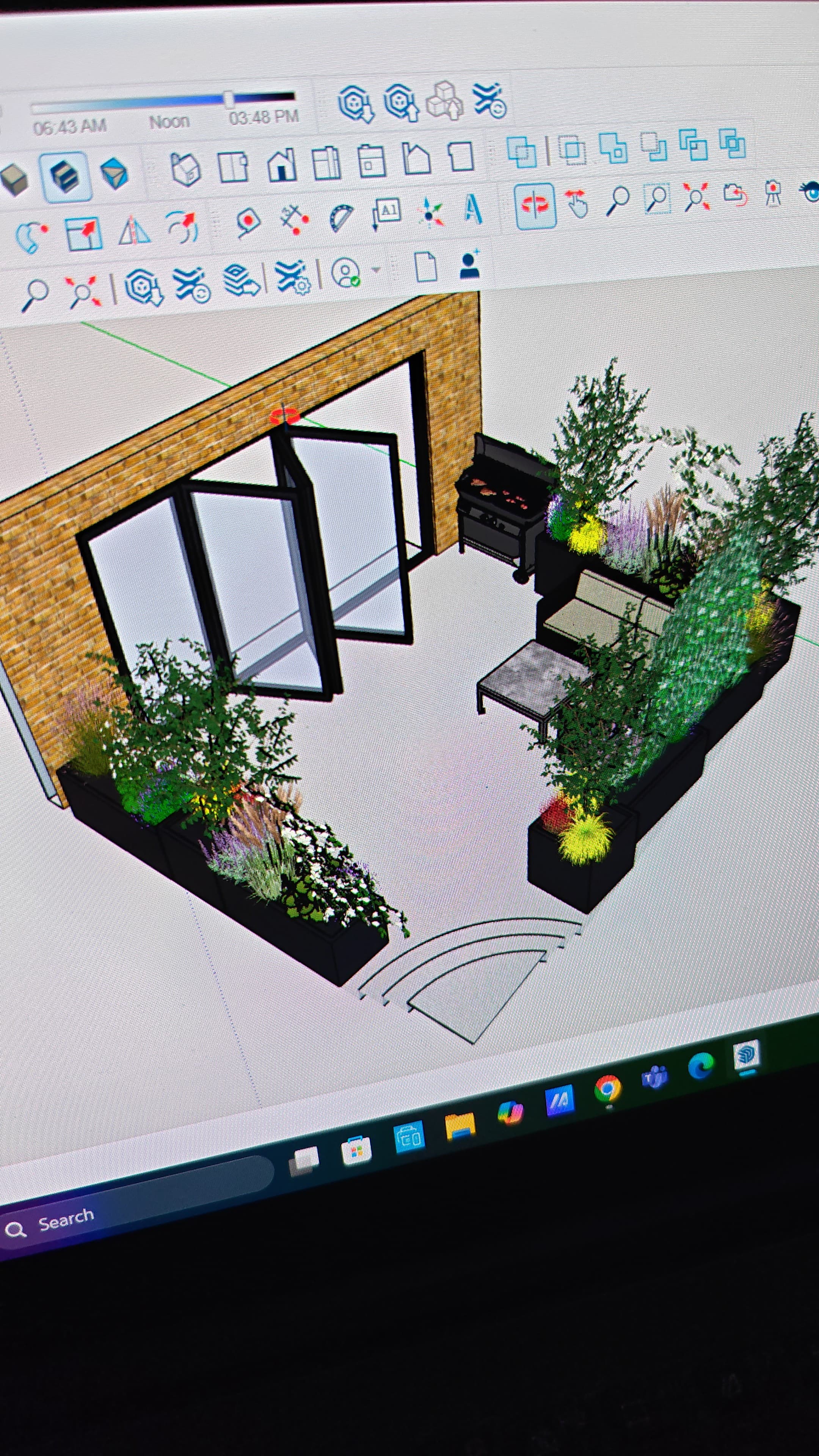 Detailed garden design plans